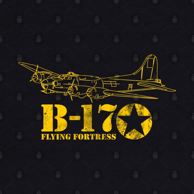 B-17 Flying Fortress (distressed) by TCP